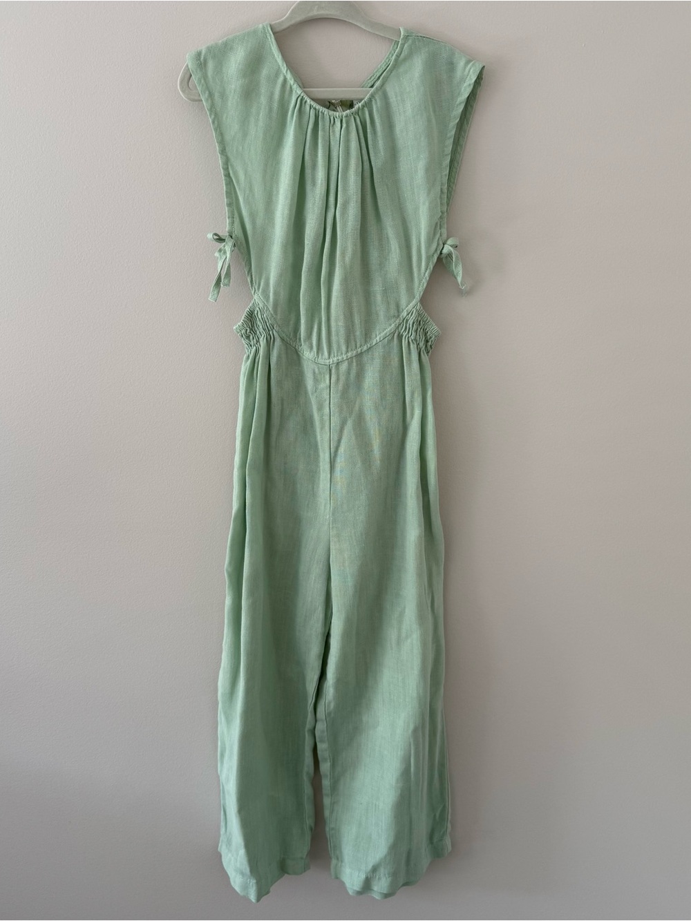 Zara Linen Jumpsuit Romper